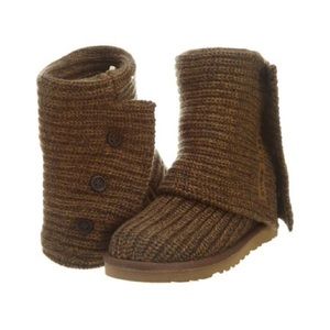Brown Classic Cardy Crochet UGG Boots 6